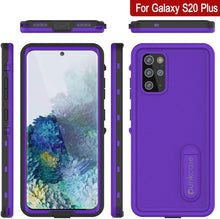 Load image into Gallery viewer, Galaxy S20+ Plus Waterproof Case, Punkcase [KickStud Series] Armor Cover [Purple] (Color in image: Black)
