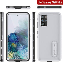 Load image into Gallery viewer, Galaxy S20+ Plus Waterproof Case, Punkcase [KickStud Series] Armor Cover [White] (Color in image: Purple)
