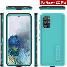 Cargar imagen en el visor de la galería, Galaxy S20+ Plus Waterproof Case, Punkcase [KickStud Series] Armor Cover [Teal] (Color in image: Purple)
