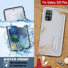 Load image into Gallery viewer, Galaxy S20+ Plus Waterproof Case, Punkcase [KickStud Series] Armor Cover [White] (Color in image: Pink)
