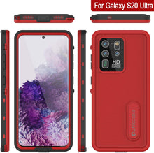 Load image into Gallery viewer, Galaxy S20 Ultra Waterproof Case, Punkcase [KickStud Series] Armor Cover [Red] (Color in image: Purple)
