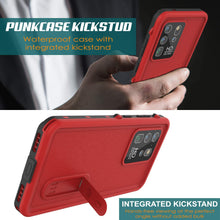 Load image into Gallery viewer, Galaxy S20 Ultra Waterproof Case, Punkcase [KickStud Series] Armor Cover [Red] (Color in image: White)
