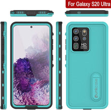 Load image into Gallery viewer, Galaxy S20 Ultra Waterproof Case, Punkcase [KickStud Series] Armor Cover [Teal] (Color in image: Purple)
