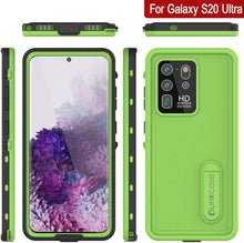 Load image into Gallery viewer, Galaxy S20 Ultra Waterproof Case, Punkcase [KickStud Series] Armor Cover [Light Green] (Color in image: Purple)
