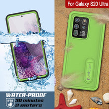 Load image into Gallery viewer, Galaxy S20 Ultra Waterproof Case, Punkcase [KickStud Series] Armor Cover [Light Green] (Color in image: Teal)
