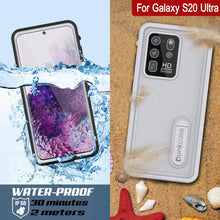 Load image into Gallery viewer, Galaxy S20 Ultra Waterproof Case, Punkcase [KickStud Series] Armor Cover [White] (Color in image: Pink)
