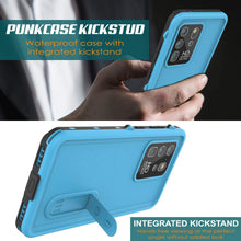 Load image into Gallery viewer, Galaxy S20 Ultra Waterproof Case, Punkcase [KickStud Series] Armor Cover [Light Blue] (Color in image: Black)
