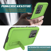 Load image into Gallery viewer, Galaxy S20 Ultra Waterproof Case, Punkcase [KickStud Series] Armor Cover [Light Green] (Color in image: White)
