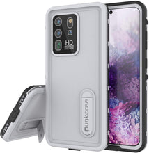 Load image into Gallery viewer, Galaxy S20 Ultra Waterproof Case, Punkcase [KickStud Series] Armor Cover [White] (Color in image: White)
