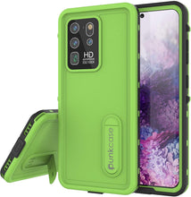 Load image into Gallery viewer, Galaxy S20 Ultra Waterproof Case, Punkcase [KickStud Series] Armor Cover [Light Green] (Color in image: Light Green)
