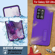 Load image into Gallery viewer, Galaxy S20 Ultra Waterproof Case, Punkcase [KickStud Series] Armor Cover [Purple] (Color in image: Light Blue)
