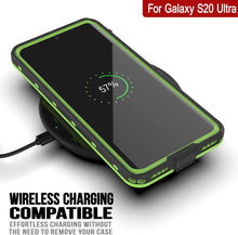 Load image into Gallery viewer, Galaxy S20 Ultra Waterproof Case, Punkcase [KickStud Series] Armor Cover [Light Green] (Color in image: Red)
