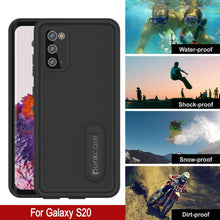 Load image into Gallery viewer, Galaxy S20 Waterproof Case, Punkcase [KickStud Series] Armor Cover [Black] (Color in image: White)
