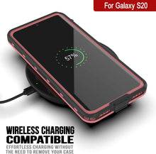 Load image into Gallery viewer, Galaxy S20 Waterproof Case, Punkcase [KickStud Series] Armor Cover [Pink] (Color in image: Red)
