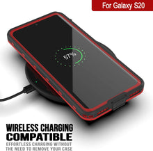 Load image into Gallery viewer, Galaxy S20 Waterproof Case, Punkcase [KickStud Series] Armor Cover [Red] (Color in image: Light Green)
