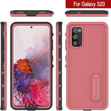 Load image into Gallery viewer, Galaxy S20 Waterproof Case, Punkcase [KickStud Series] Armor Cover [Pink] (Color in image: Purple)
