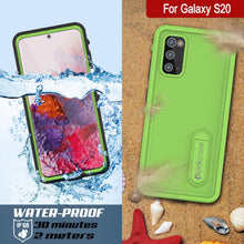 Load image into Gallery viewer, Galaxy S20 Waterproof Case, Punkcase [KickStud Series] Armor Cover [Light Green] (Color in image: Teal)
