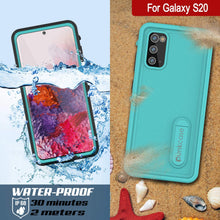 Load image into Gallery viewer, Galaxy S20 Waterproof Case, Punkcase [KickStud Series] Armor Cover [Teal] (Color in image: Pink)

