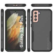 Cargar imagen en el visor de la galería, Punkcase for Galaxy S21+ Plus 5G Belt Clip Multilayer Holster Case [Patron Series] [Black] (Color in image: Mint-Pink)

