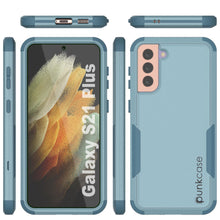 Cargar imagen en el visor de la galería, Punkcase for Galaxy S21+ Plus 5G Belt Clip Multilayer Holster Case [Patron Series] [Mint] (Color in image: Pink)
