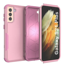 Cargar imagen en el visor de la galería, Punkcase for Galaxy S21+ Plus 5G Belt Clip Multilayer Holster Case [Patron Series] [Pink] 
