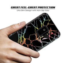 Cargar imagen en el visor de la galería, Punkcase Galaxy S9 Marble Case, Protective Full Body Cover W/PunkShield Screen Protector (Black Mirage) (Color in image: Rose Mirage)
