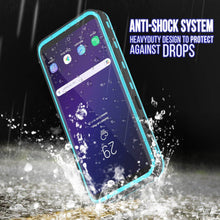Load image into Gallery viewer, Galaxy S9 Plus Waterproof Case, Punkcase [KickStud Series] Armor Cover [TEAL] (Color in image: Light Green)
