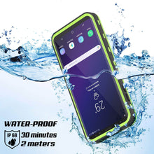 Load image into Gallery viewer, Galaxy S9 Plus Waterproof Case, Punkcase [KickStud Series] Armor Cover [LIGHT GREEN] (Color in image: Black)
