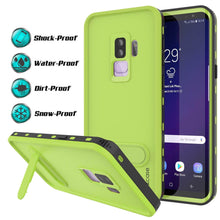 Load image into Gallery viewer, Galaxy S9 Plus Waterproof Case, Punkcase [KickStud Series] Armor Cover [LIGHT GREEN] (Color in image: Light Blue)

