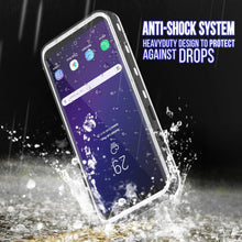 Cargar imagen en el visor de la galería, Galaxy S9 Plus Waterproof Case, Punkcase [KickStud Series] Armor Cover [WHITE] (Color in image: Light Green)

