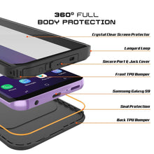 Load image into Gallery viewer, Galaxy S9 Plus Waterproof Case, Punkcase [KickStud Series] Armor Cover [BLACK] (Color in image: Pink)
