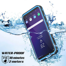 Load image into Gallery viewer, Galaxy S9 Plus Waterproof Case, Punkcase [KickStud Series] Armor Cover [LIGHT BLUE] (Color in image: Green)
