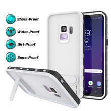 Cargar imagen en el visor de la galería, Galaxy S9 Waterproof Case, Punkcase [KickStud Series] Armor Cover [WHITE] (Color in image: Pink)

