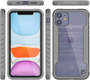 Punkcase iPhone 11 ravenger Case Protective Military Grade Multilayer Cover [Grey] 