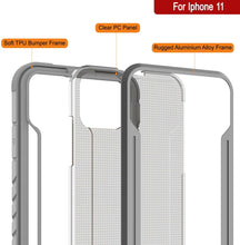 Cargar imagen en el visor de la galería, Punkcase iPhone 11 ravenger Case Protective Military Grade Multilayer Cover [Grey] (Color in image: Rainbow)

