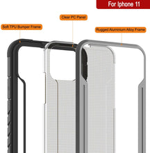 Cargar imagen en el visor de la galería, Punkcase iPhone 12 Mini ravenger Case Protective Military Grade Multilayer Cover [Grey-Black] (Color in image: Rainbow)
