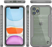 Load image into Gallery viewer, Punkcase iPhone 12 Pro ravenger Case Protective Military Grade Multilayer Cover [Grey] 
