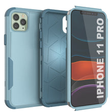 Cargar imagen en el visor de la galería, Punkcase for iPhone 11 Pro Belt Clip Multilayer Holster Case [Patron Series] [Mint] 
