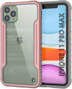 Punkcase iPhone 12 Pro Max ravenger Case Protective Military Grade Multilayer Cover [Rose-Gold] (Color in image: Rose-Gold)