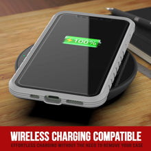 Cargar imagen en el visor de la galería, Punkcase iPhone 11 Pro Max ravenger Case Protective Military Grade Multilayer Cover [Rose-Gold] (Color in image: Grey-Black)
