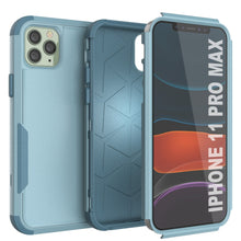 Cargar imagen en el visor de la galería, Punkcase for iPhone 11 Pro Max Belt Clip Multilayer Holster Case [Patron Series] [Mint] 
