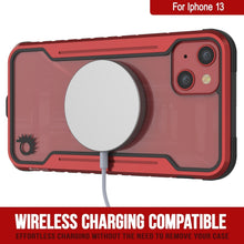 Cargar imagen en el visor de la galería, Punkcase iPhone 13 ravenger Case Protective Military Grade Multilayer Cover [Red] (Color in image: Navy Blue)
