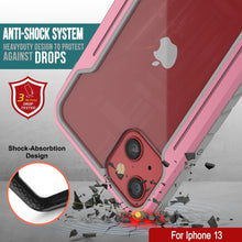 Cargar imagen en el visor de la galería, Punkcase iPhone 13 ravenger Case Protective Military Grade Multilayer Cover [Rose-Gold] (Color in image: Red)
