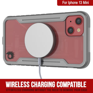 Punkcase iPhone 13 Mini ravenger Case Protective Military Grade Multilayer Cover [Grey] (Color in image: Navy Blue)