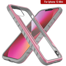 Load image into Gallery viewer, Punkcase iPhone 13 Mini ravenger Case Protective Military Grade Multilayer Cover [Rose-Gold] (Color in image: Grey)
