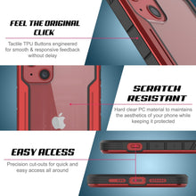 Load image into Gallery viewer, Punkcase iPhone 13 Mini ravenger Case Protective Military Grade Multilayer Cover [Grey] (Color in image: Rainbow)
