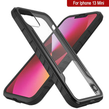 Load image into Gallery viewer, Punkcase iPhone 13 Mini ravenger Case Protective Military Grade Multilayer Cover [Black] (Color in image: Rose-Gold)
