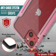 Load image into Gallery viewer, Punkcase iPhone 13 Mini ravenger Case Protective Military Grade Multilayer Cover [Rose-Gold] (Color in image: Red)
