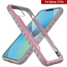 Load image into Gallery viewer, Punkcase iPhone 13 Pro ravenger Case Protective Military Grade Multilayer Cover [Rose-Gold] (Color in image: Grey)
