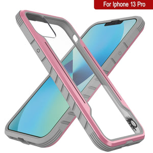 Punkcase iPhone 14 Pro Ravenger MAG Defense Case es un estuche protector de grado militar con cobertura multilayer en color Rose-Gold.